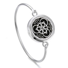 Load image into Gallery viewer, Essential Oil Diffuser Tree of Life Locket Bracelet