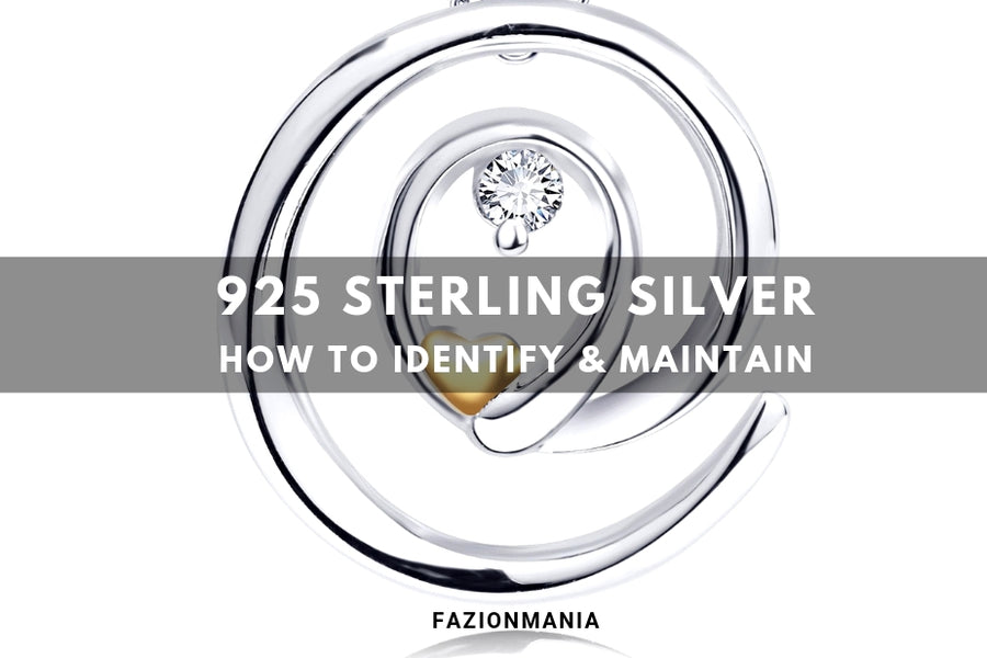 925 Sterling Silver Jewelry Collection – How to Identify and Maintain