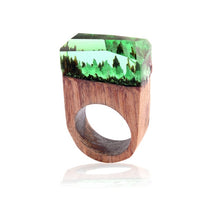 Load image into Gallery viewer, Handmade Wooden Resin Ring