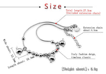 Load image into Gallery viewer, 925 Sterling Silver Little Angel Eggs Ankle Bracelet